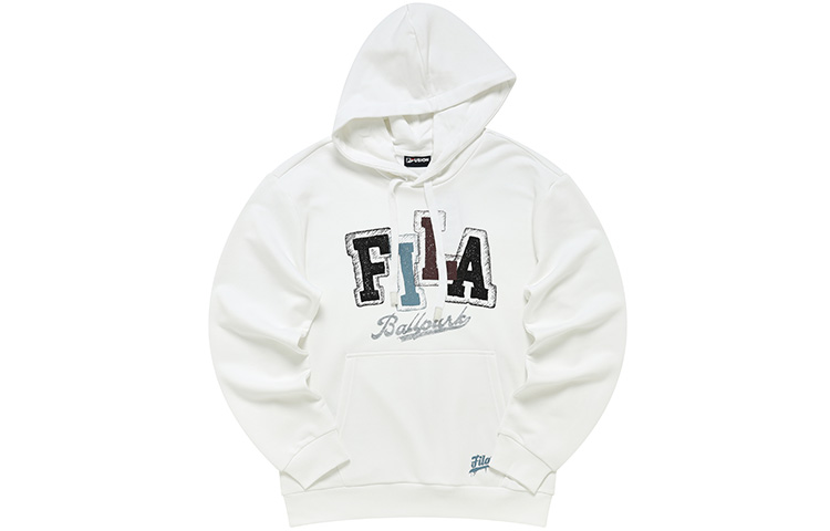 

FILA FUSION Толстовка серии BASEBALL, мужская, стандартная, белая