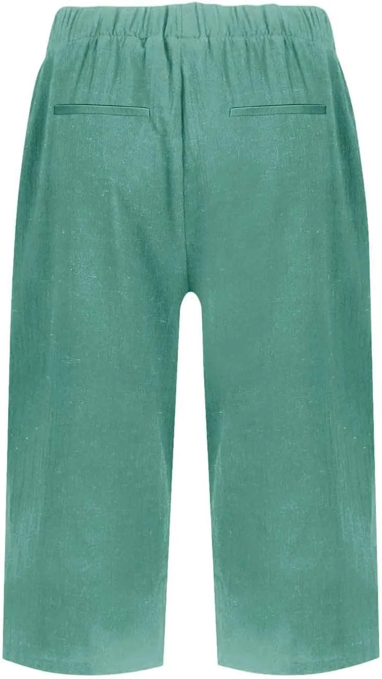 Шорты Active High Waisted Bermuda, Generic, B-sky Blue — фото 4