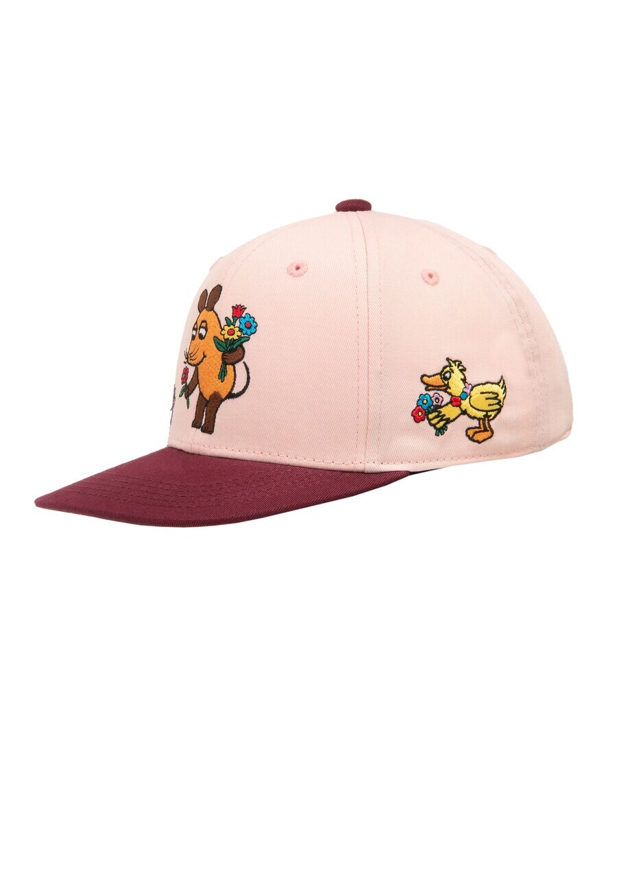 

Шапка LOGOSHIRT Beanie Maus - Blumenstrauß, розовый