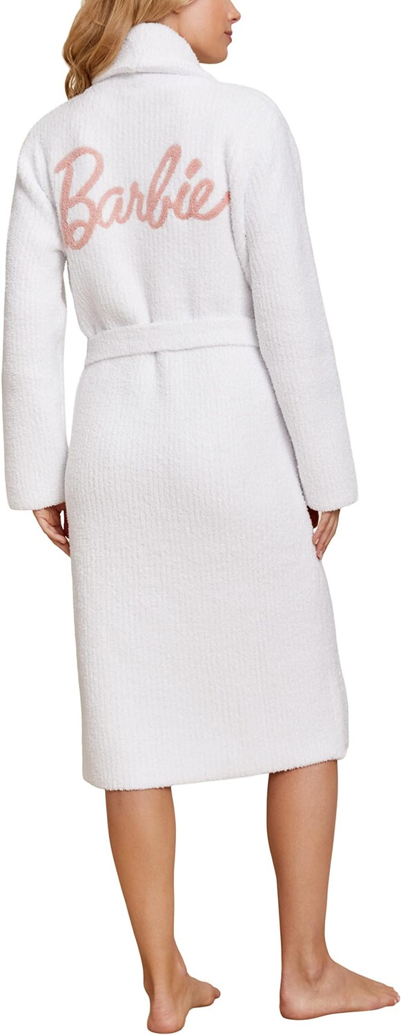 

Халат CozyChic Barbie Robe Barefoot Dreams, цвет Sea Salt/Dusty Rose