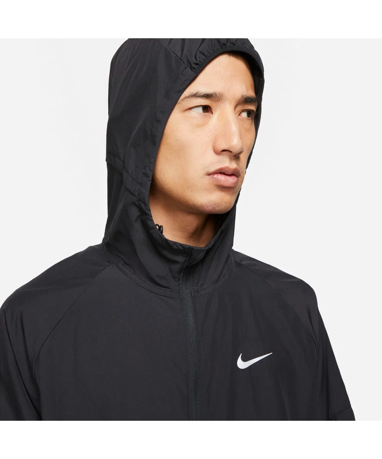 Куртка-худи Nike RPL Miler с капюшоном, чёрная — фото 4