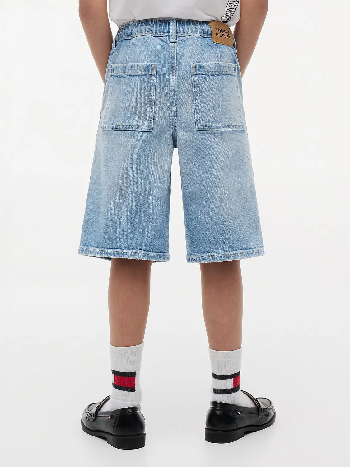 Брюки свободного кроя Tommy Hilfiger, Blue Denim — фото 4