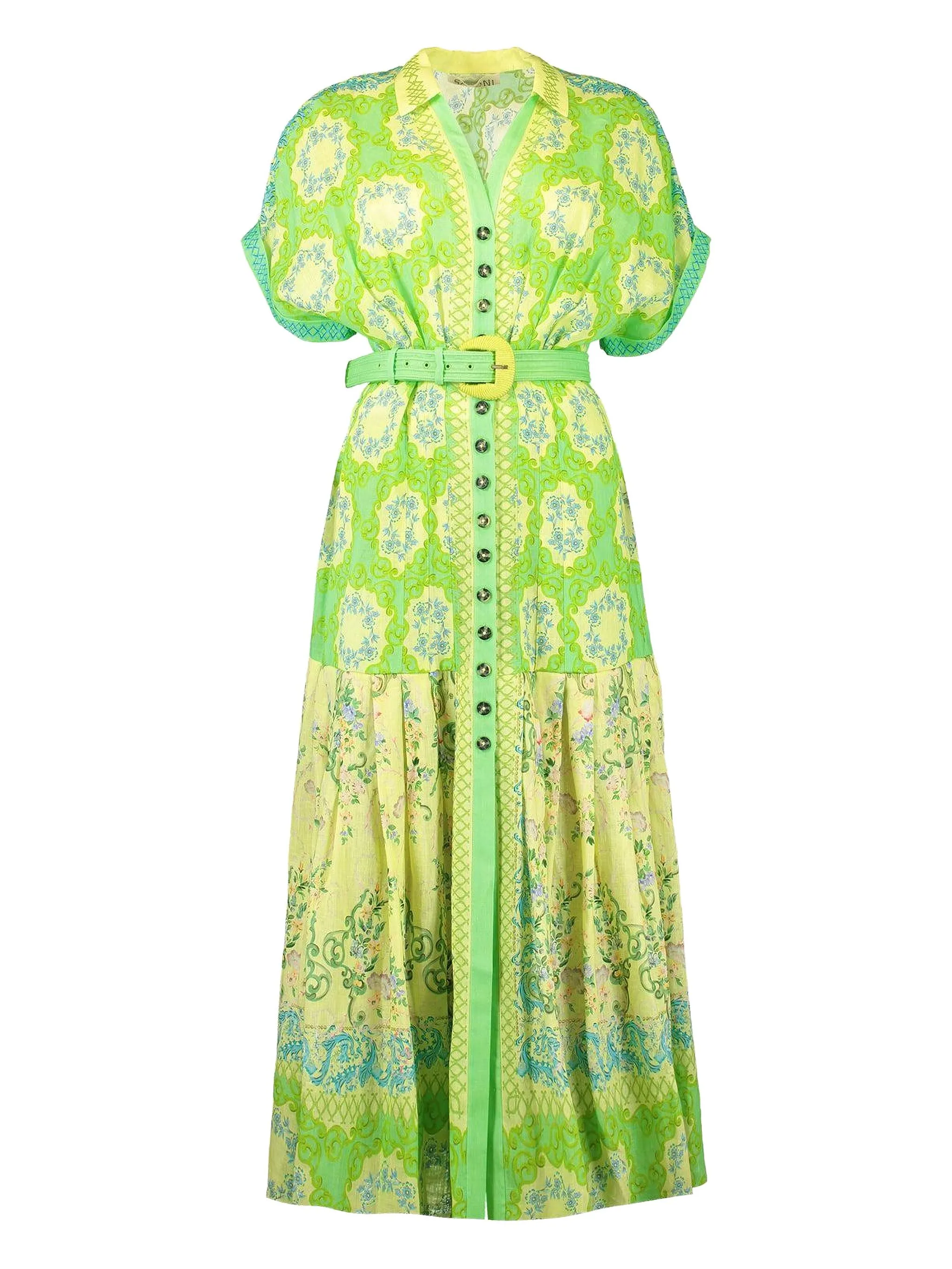 

Платье Рии Saloni, зеленый