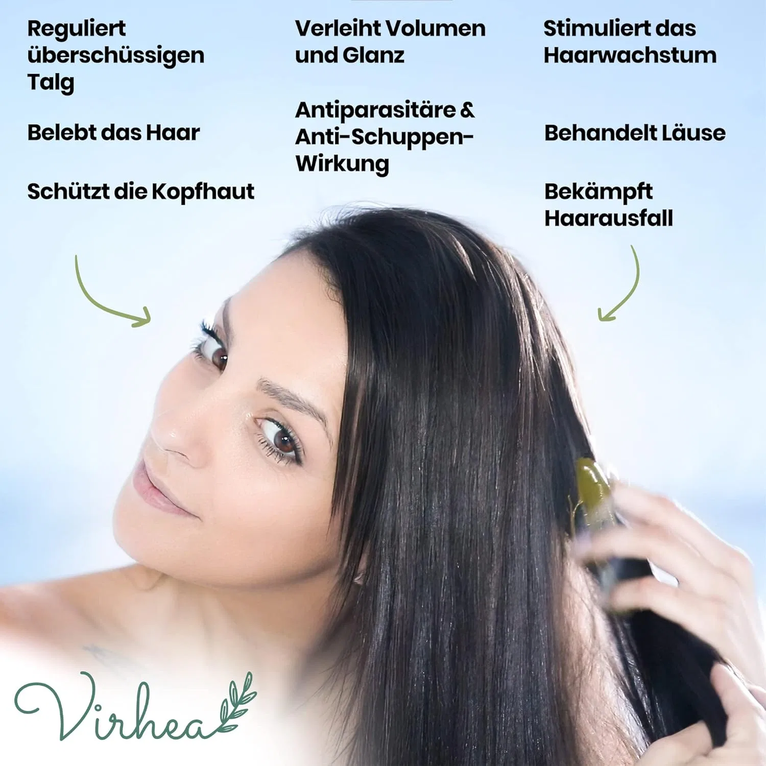 Нейтральная бесцветная хна для волос и кожи Virhea Virhea — фото 3