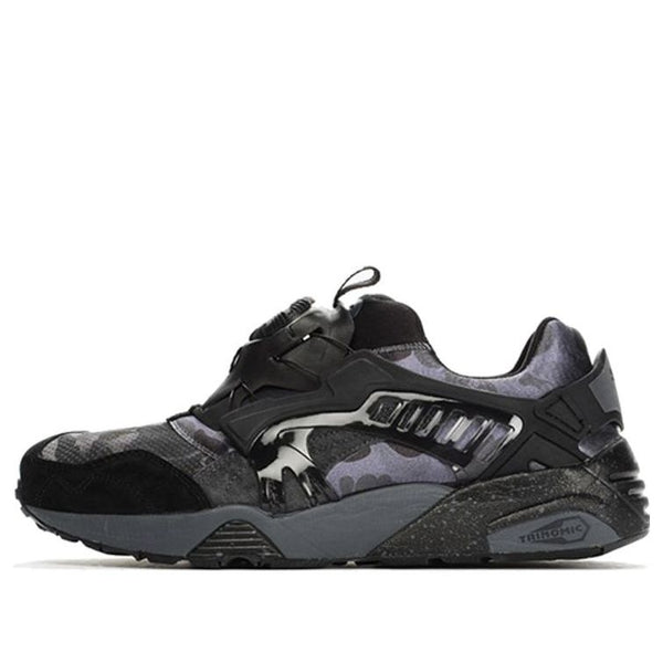 

Кроссовки a bathing ape x disc blaze 'black camo' Puma, черный