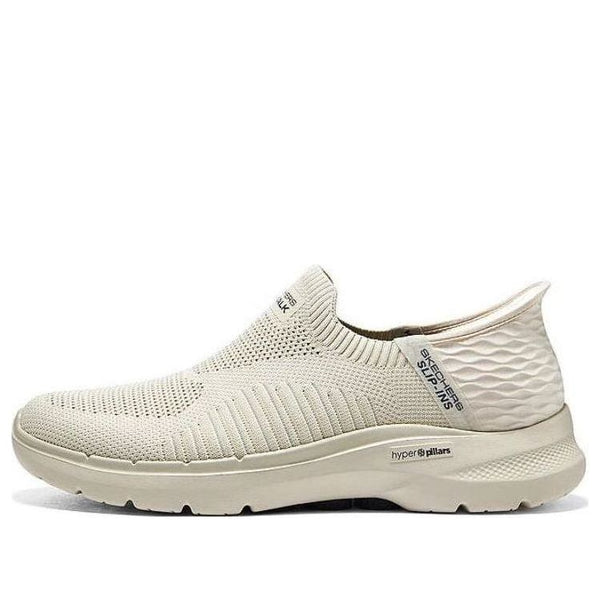 

Кроссовки go walk 6 'beige' Skechers, бежевый