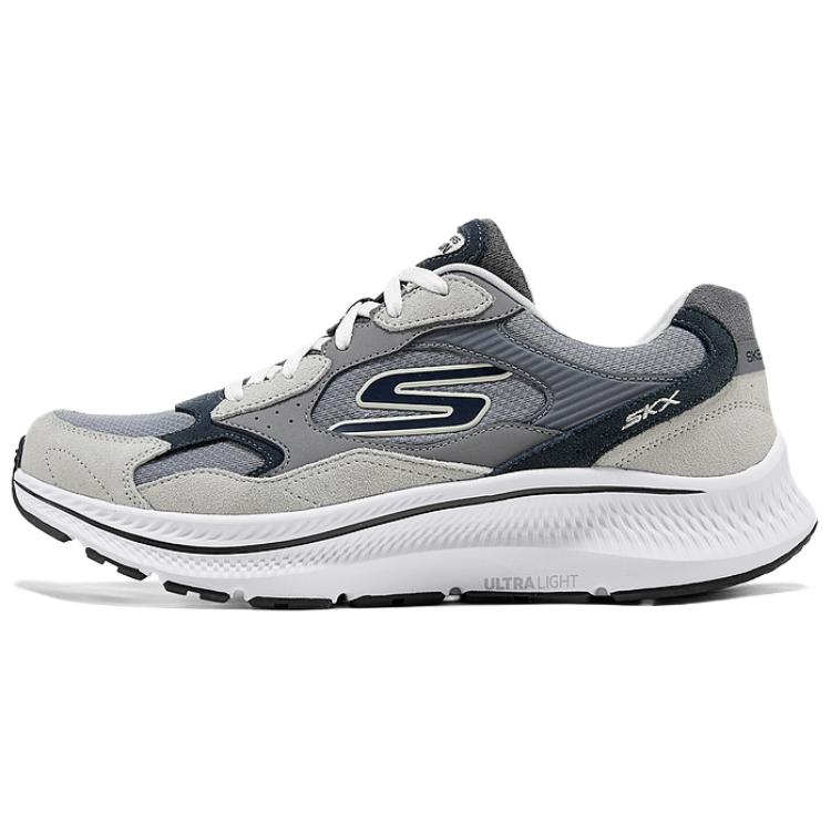 

Мужские серые кроссовки с амортизацией и дышащими свойствами Skechers, Gray-Gry