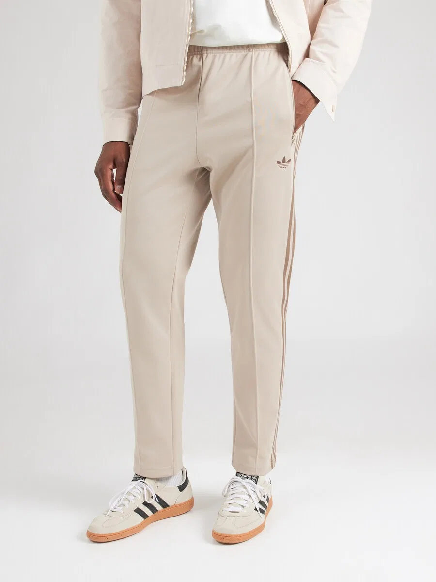 Брюки ADIDAS ORIGINALS Slim fit 'CLASSIC' цвета хаки — фото 3