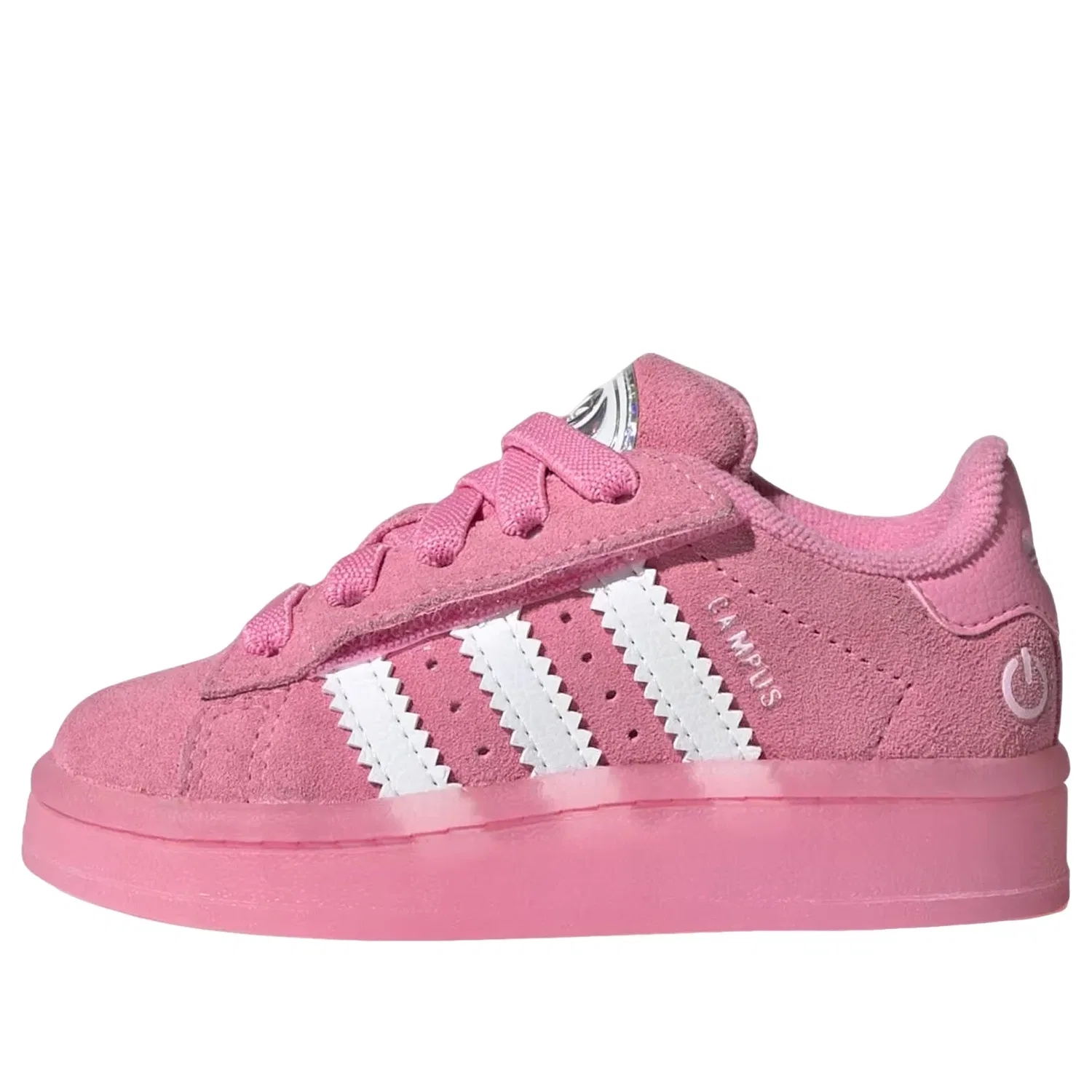 Детские кроссовки для малышей с закрытием на липучке Campus 00s Adidas, розовый