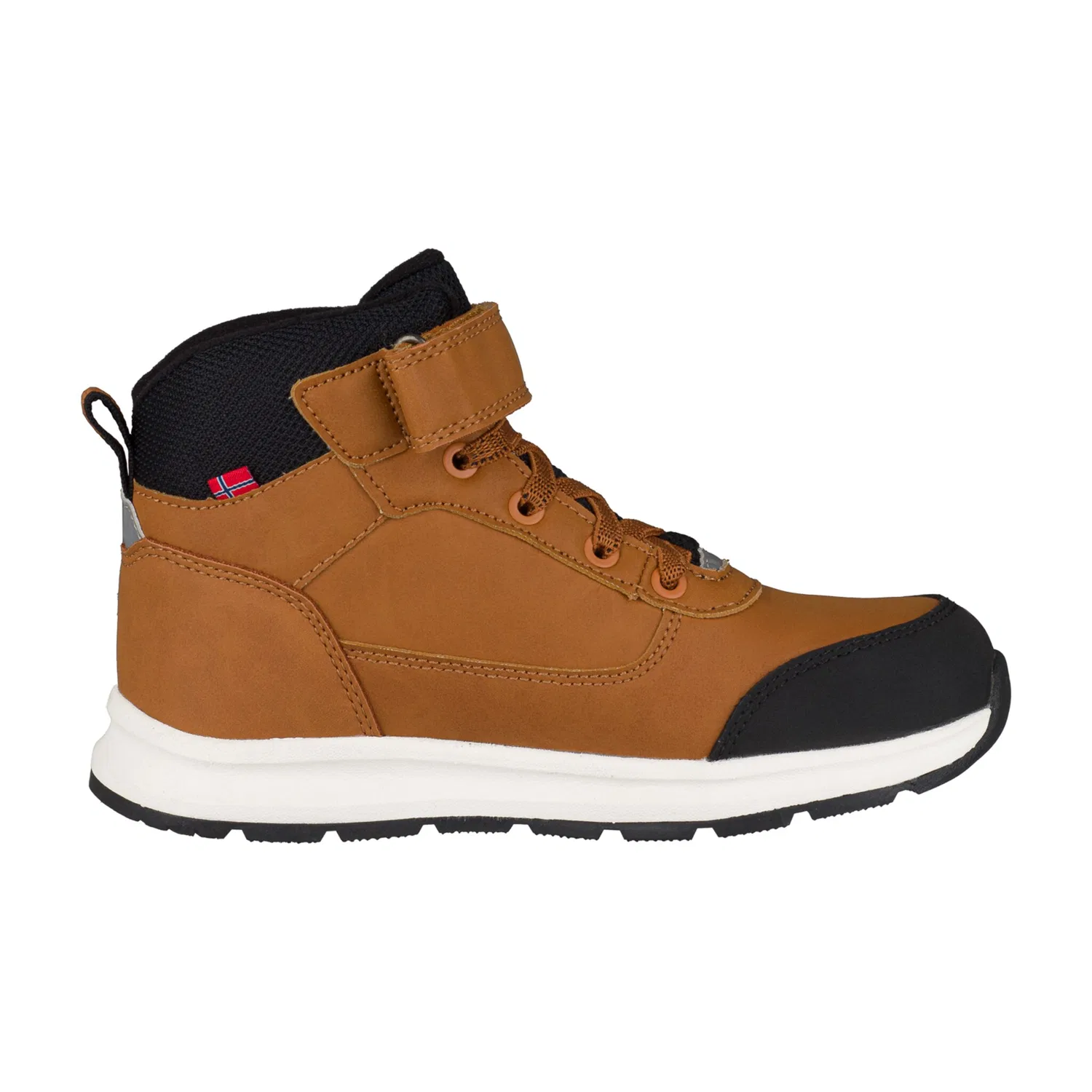 Детские зимние ботинки водонепроницаемые KIDS STAVANGER MID CUT XT TROLLKIDS, Caramel — фото 2
