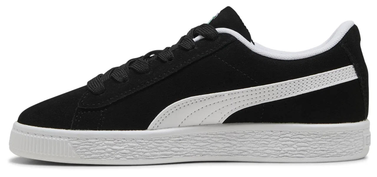 Кроссовки для мальчиков Suede Classic PUMA, белый/черный — фото 2