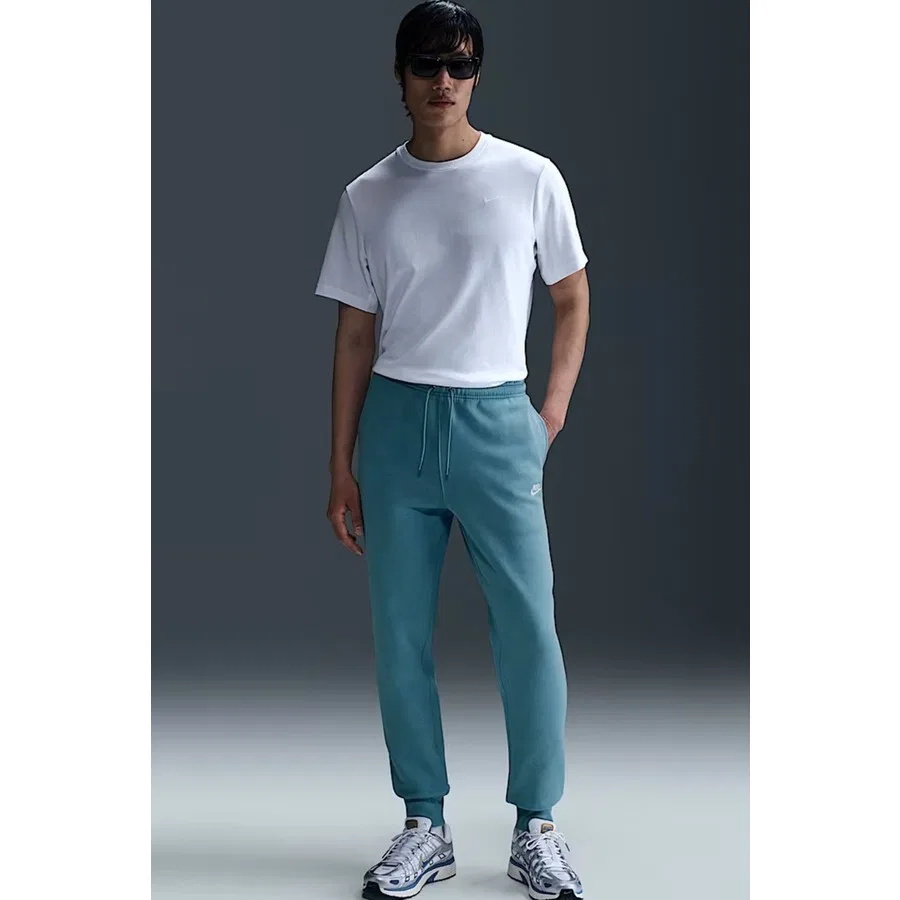 Спортивные штаны-джоггеры с принтом Sportswear Clup Nike, Бирюзовый