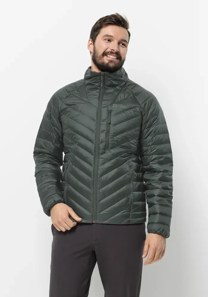 

Пуховик Jack Wolfskin "PASSAMANI DOWN JKT M", цвет Black-Olive