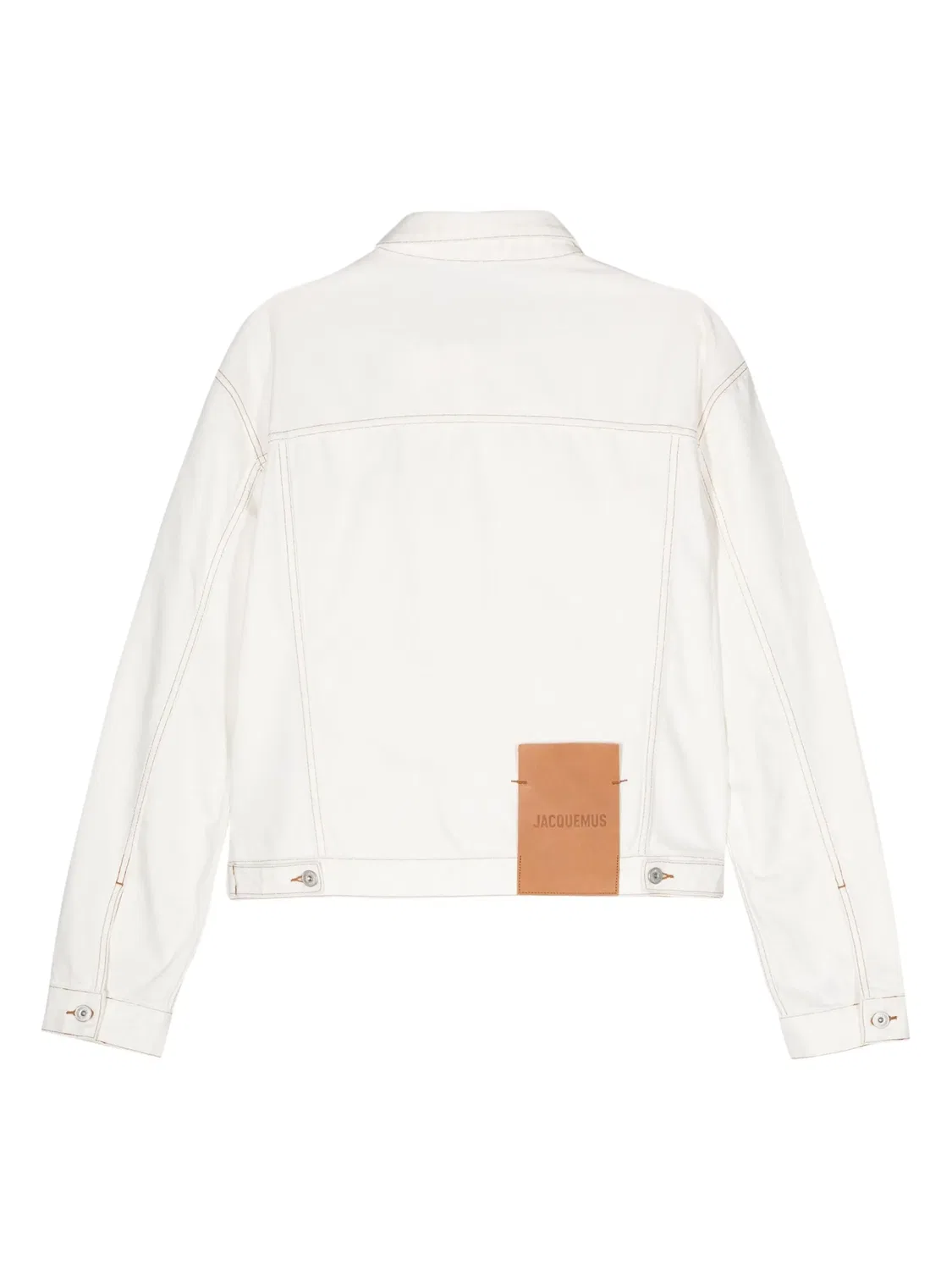 Джинсовая куртка La Veste De-Nîmes Jacquemus, белый — фото 2
