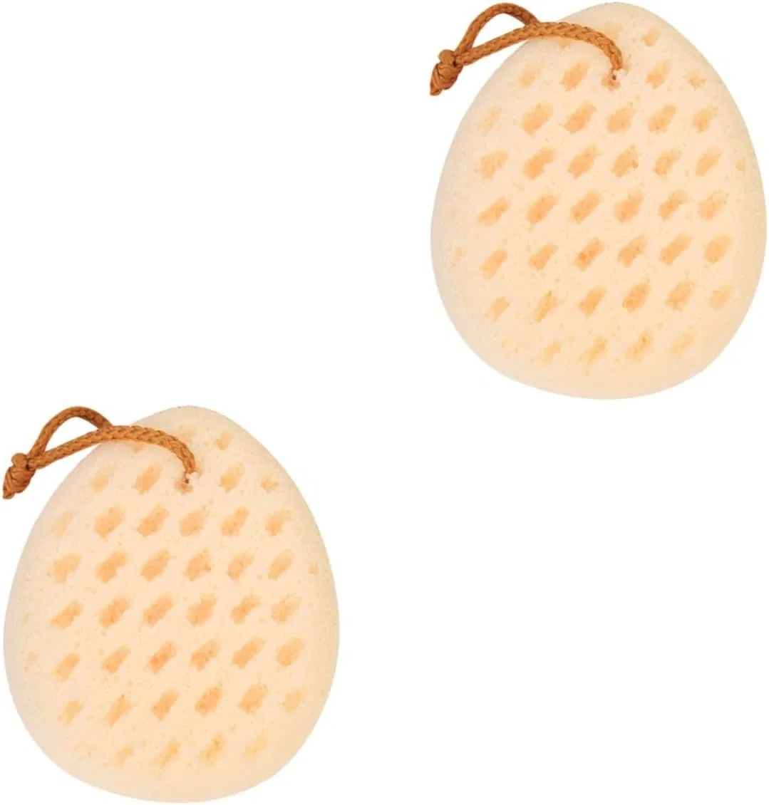 Мочалка для душа Housoutil, 2 шт., 14.5x12.5 см, Sponge