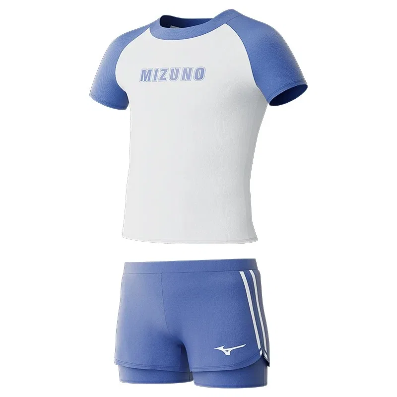 Детский комплект для плавания Glacier Blue Mizuno
