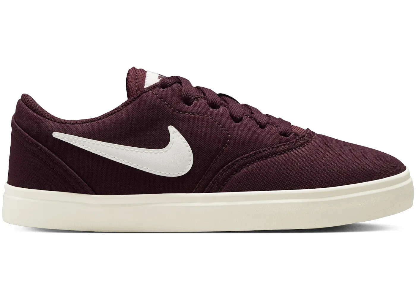 Детские кроссовки для скейтбординга Nike SB Check Canvas, Burgundy Crush/Sail
