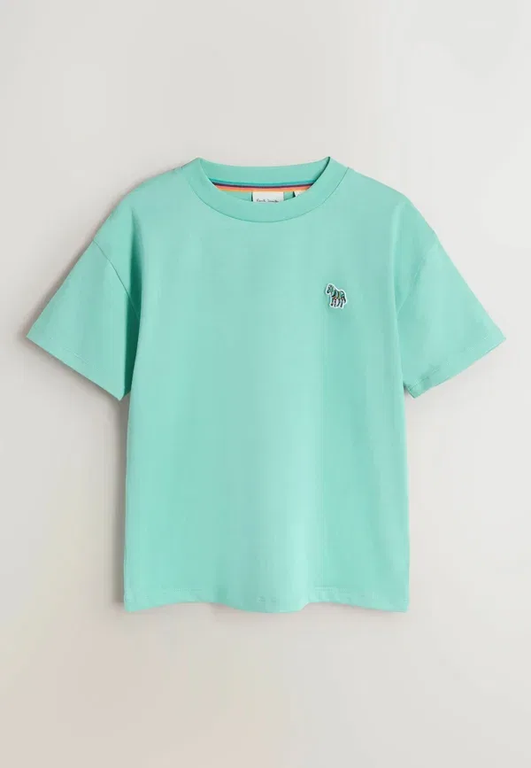 Комплект из 3 футболок с вышивкой Paul Smith Junior, белый/зеленый/желтый — фото 4