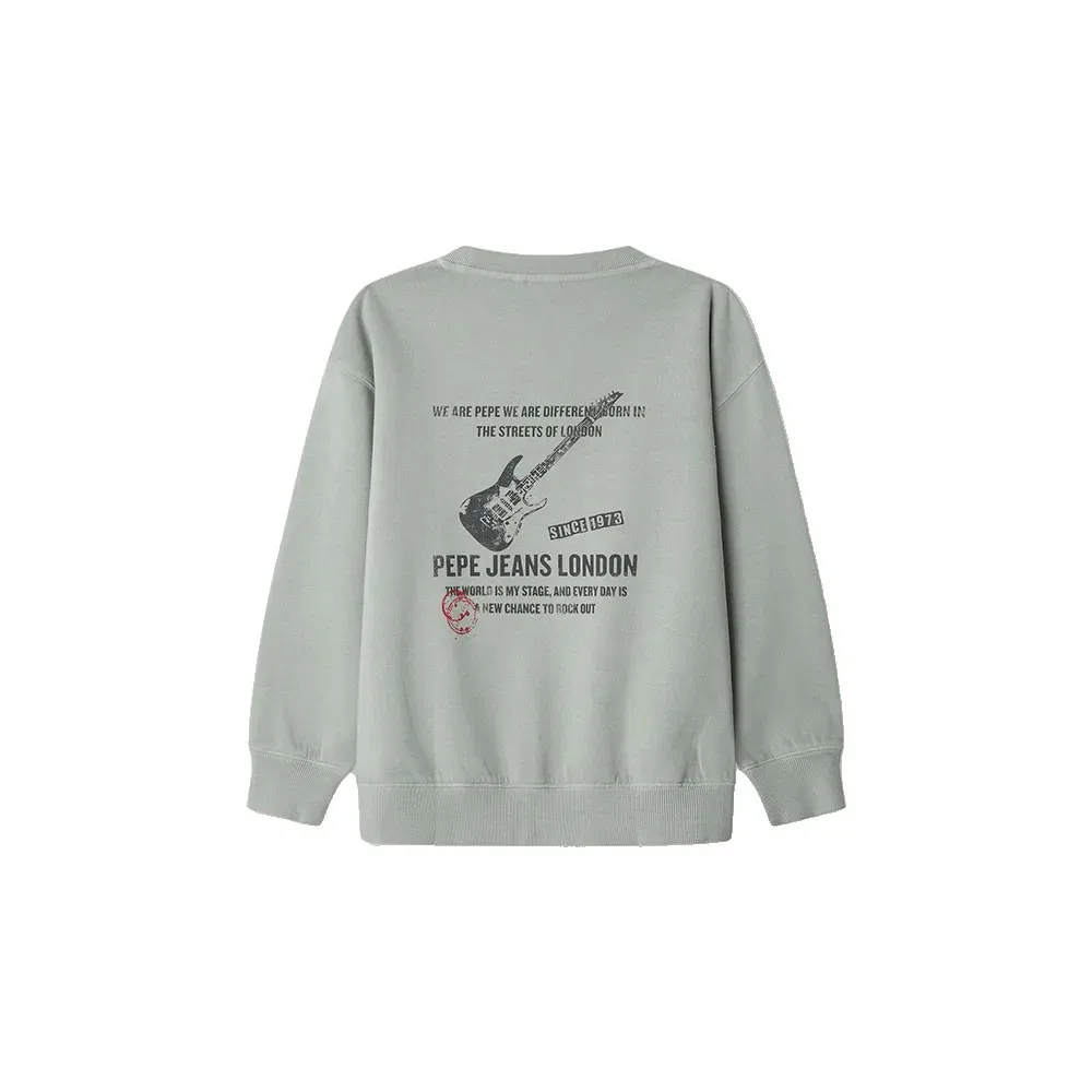Свитшот Gyo Pepe Jeans, зеленый — фото 2