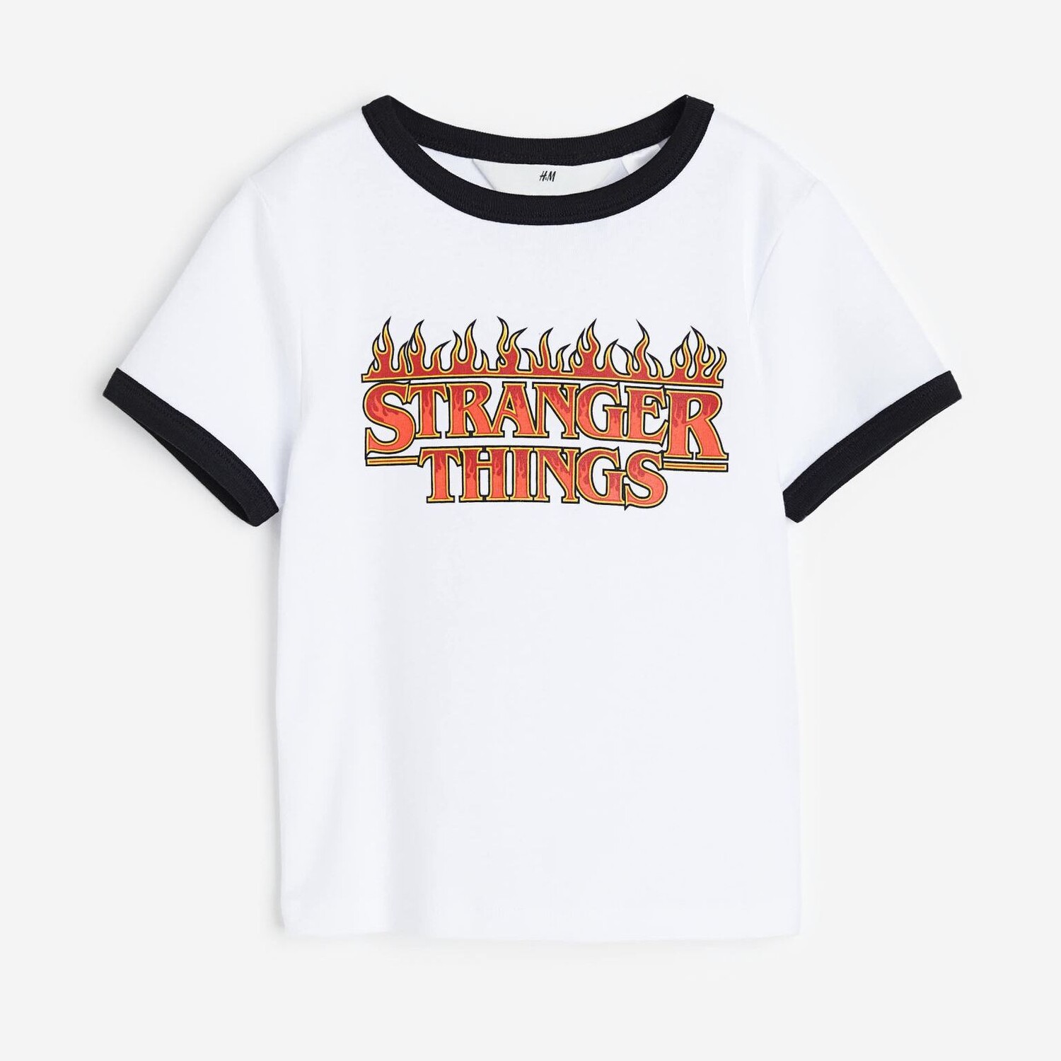 

Футболка H&M Stranger Things Printed, белый