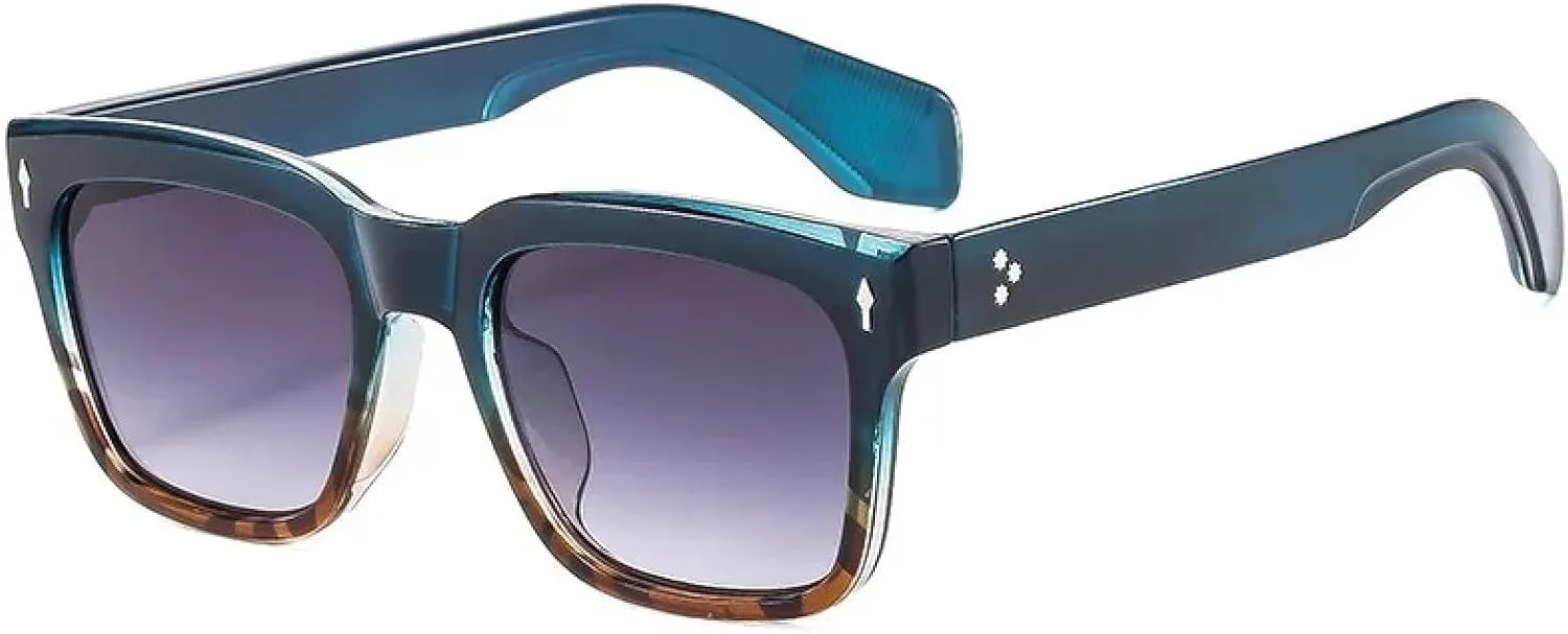 

Солнцезащитные очки с защитой UV400 | Зеленые линзы, легкая оправа | для женщин и мужчин, для занятий спортом на открытом воздухе и вождения DSVIGF, Blue