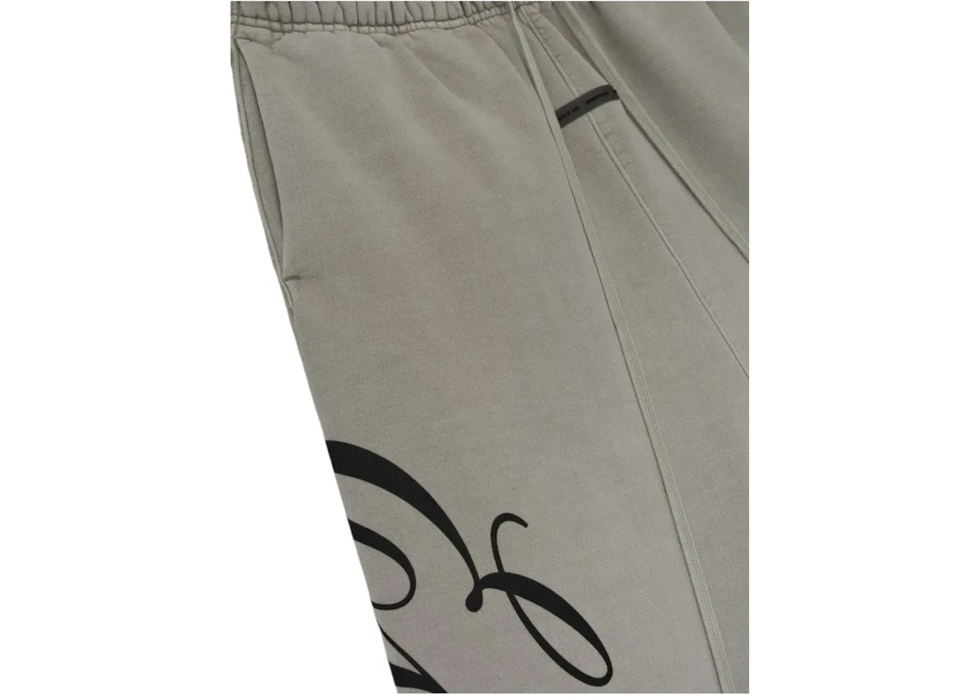 Мужские спортивные брюки из плотного флиса Sweatpant Fear of God, Smoke Grey — фото 3