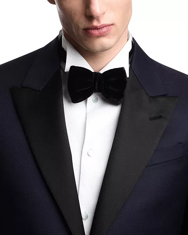 Мужской смокинг с пиковым лацканом Emporio Armani, Navy Blue — фото 3