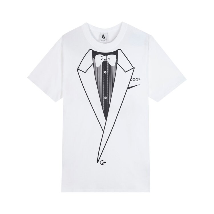 Футболка Nike x Off-White NRG A6 Tee 'White', белый — фото 2