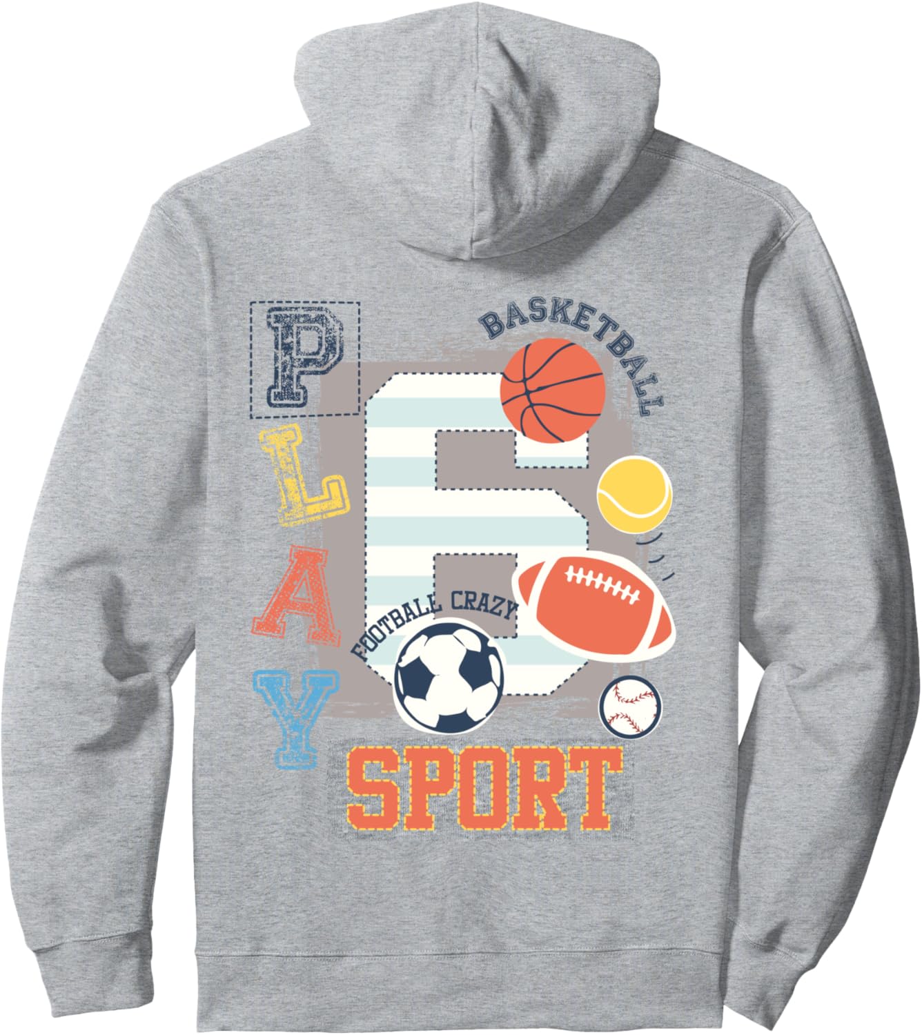 

Толстовка с капюшоном для мальчиков и футболок сборной США по американскому футболу, бейсболу и баскетболу, серая Sports Team Funny Julib Womens Mens Youth Hoodies