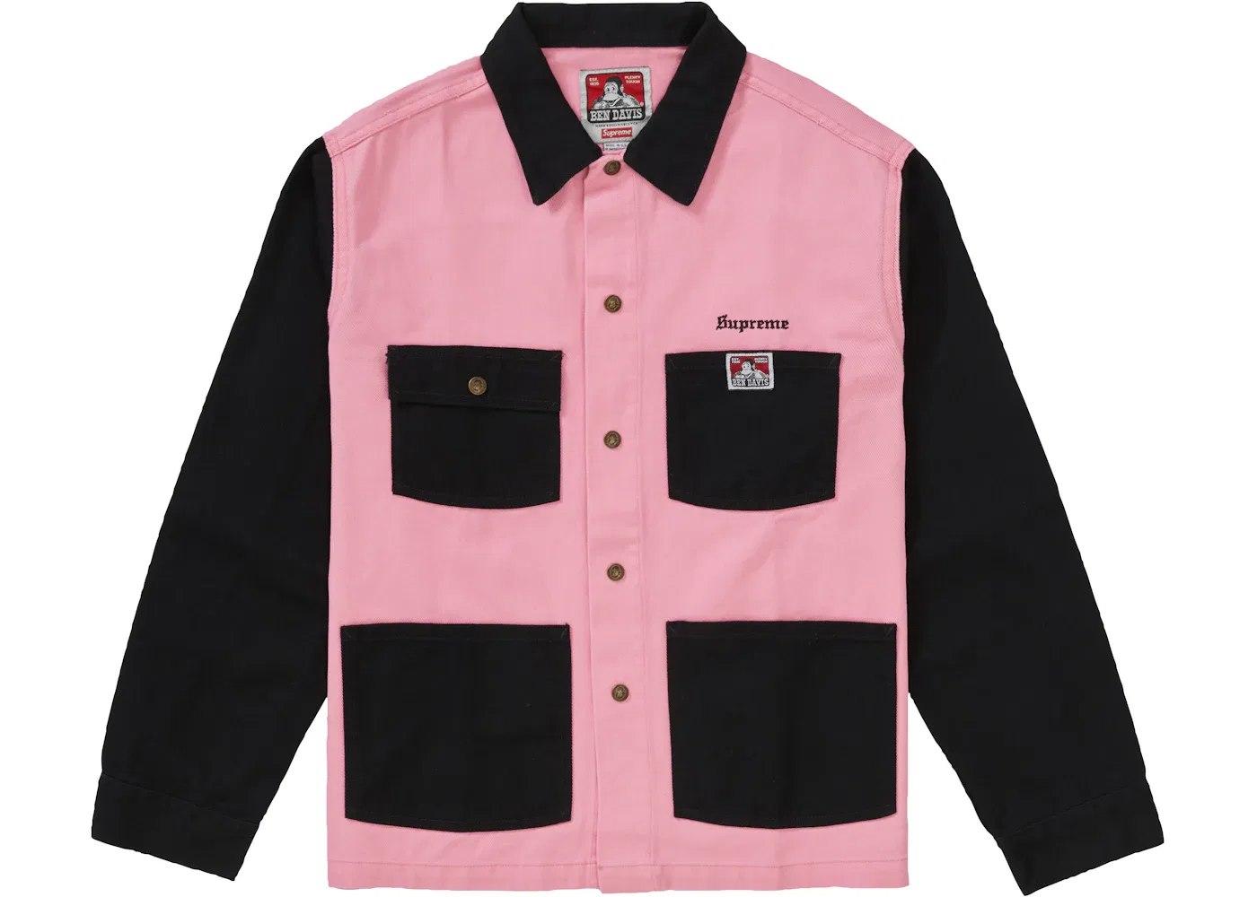 Мужское пальто модель Chore Coat Supreme, Black