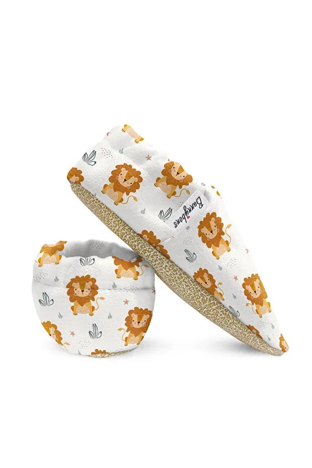 Детские пинетки для новорожденных с нескользящей подошвой Little lion Bunnybons, Little Lion