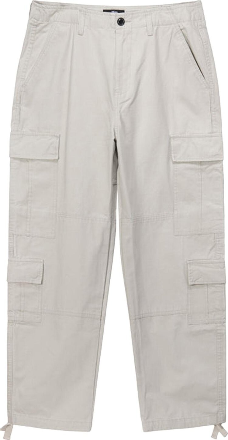 

Брюки Stussy Ripstop Surplus Cargo 'Stone', серый