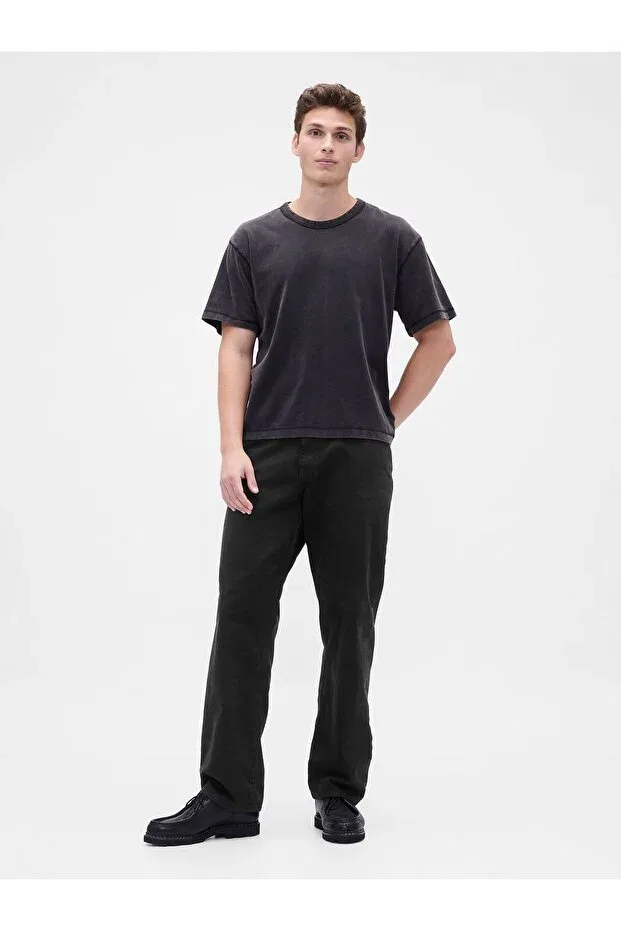 Мужские джинсы прямого кроя Gap, Black