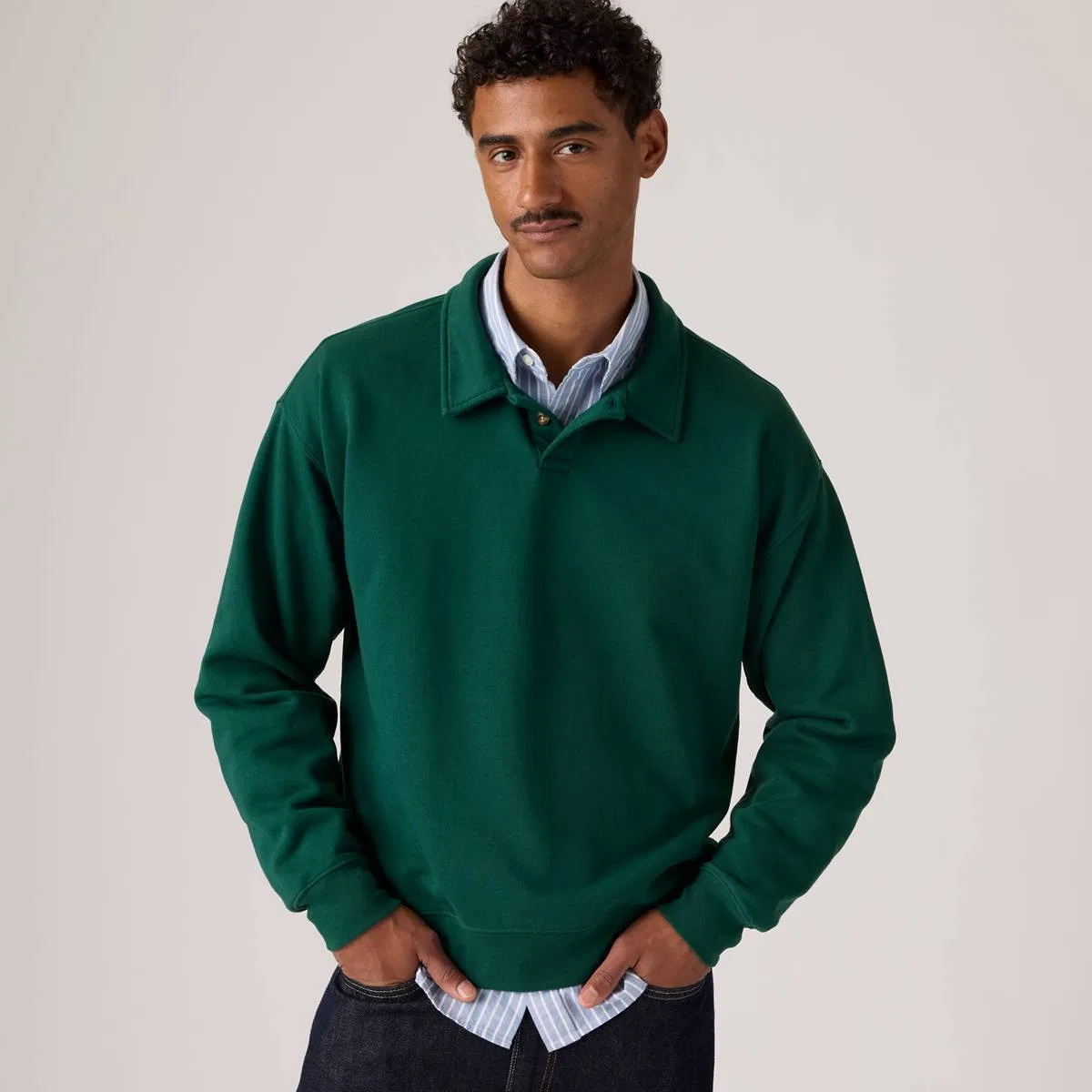 Толстовка для регби Leo Levi's, Ponderosa Pine - Green