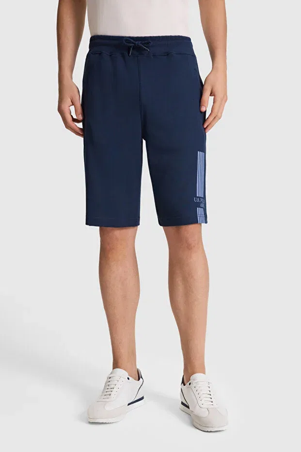 Мужские шорты с принтом U.S. Polo Assn., Navy Blue — фото 2