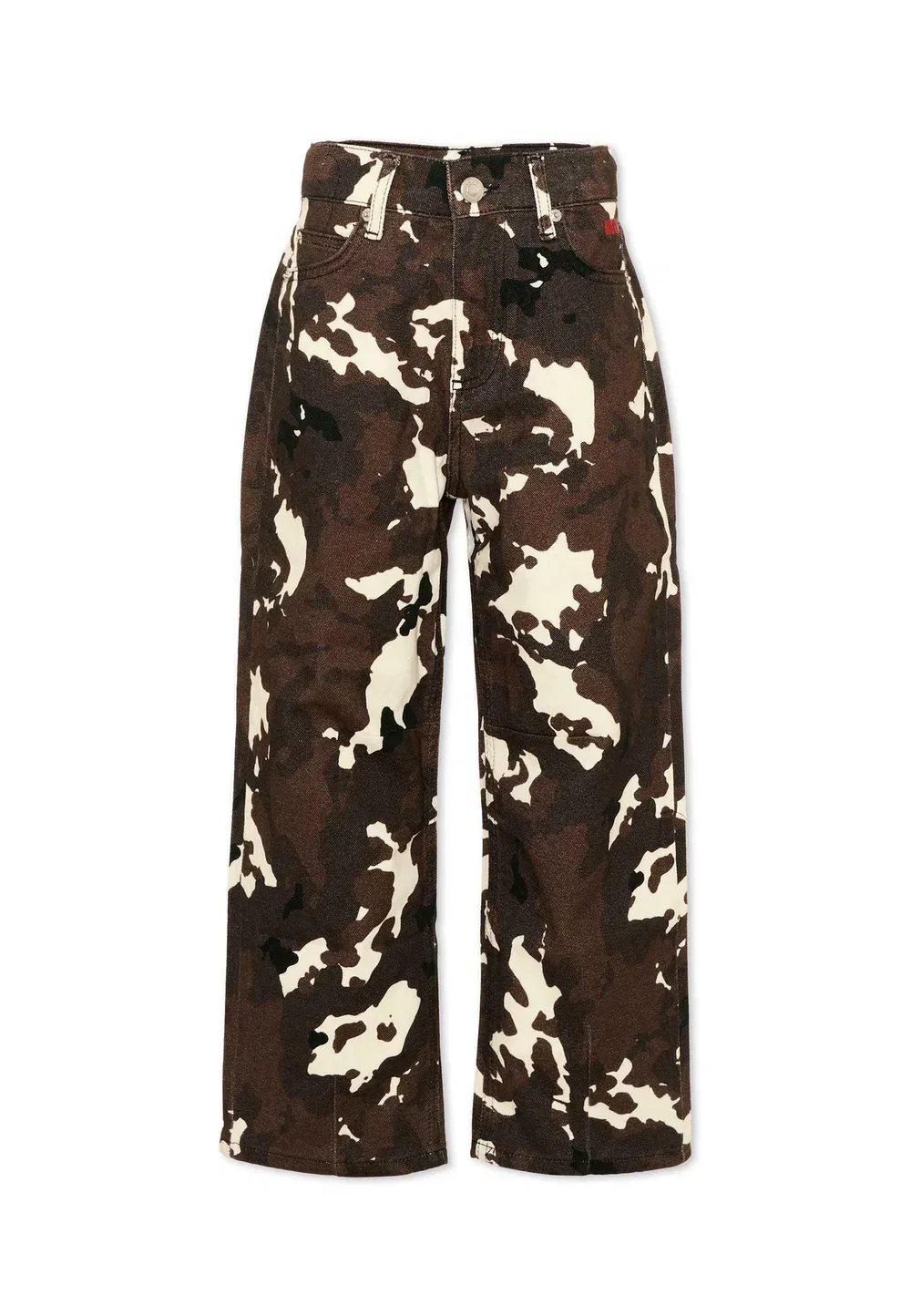 Pantaloni - джинсы свободного кроя Msgm, Multi-Coloured