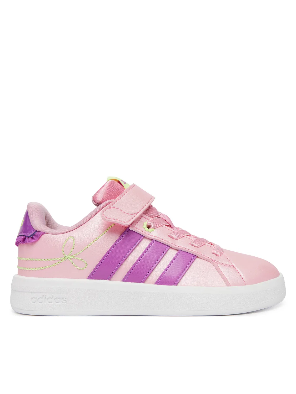 Кроссовки для девочки Grand Court Girls Shoes Children Adidas, розовый