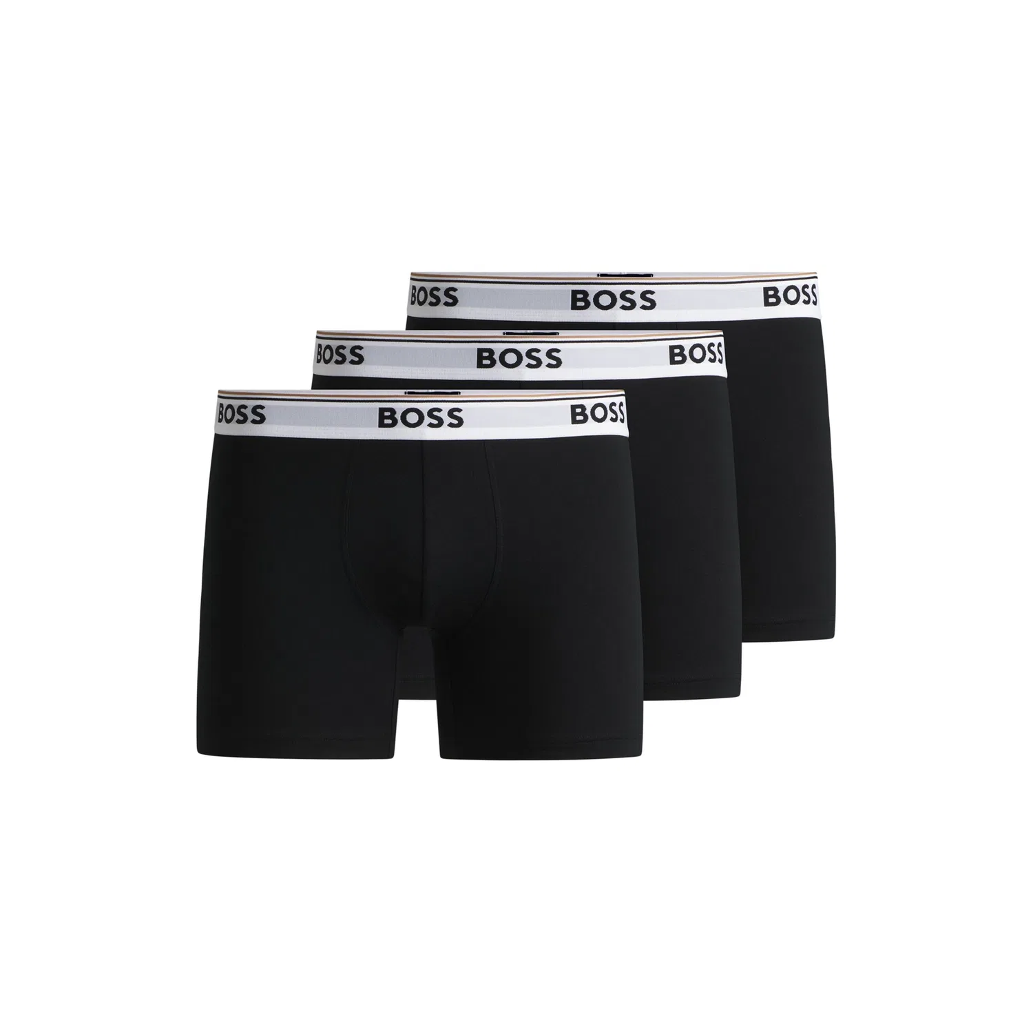 Мужские боксеры 3 шт. в упаковке BOSS, Black