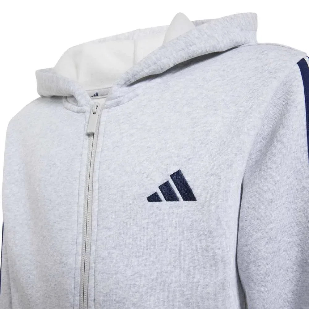 Толстовка на молнии Adidas Essentials Adidas, белый — фото 3