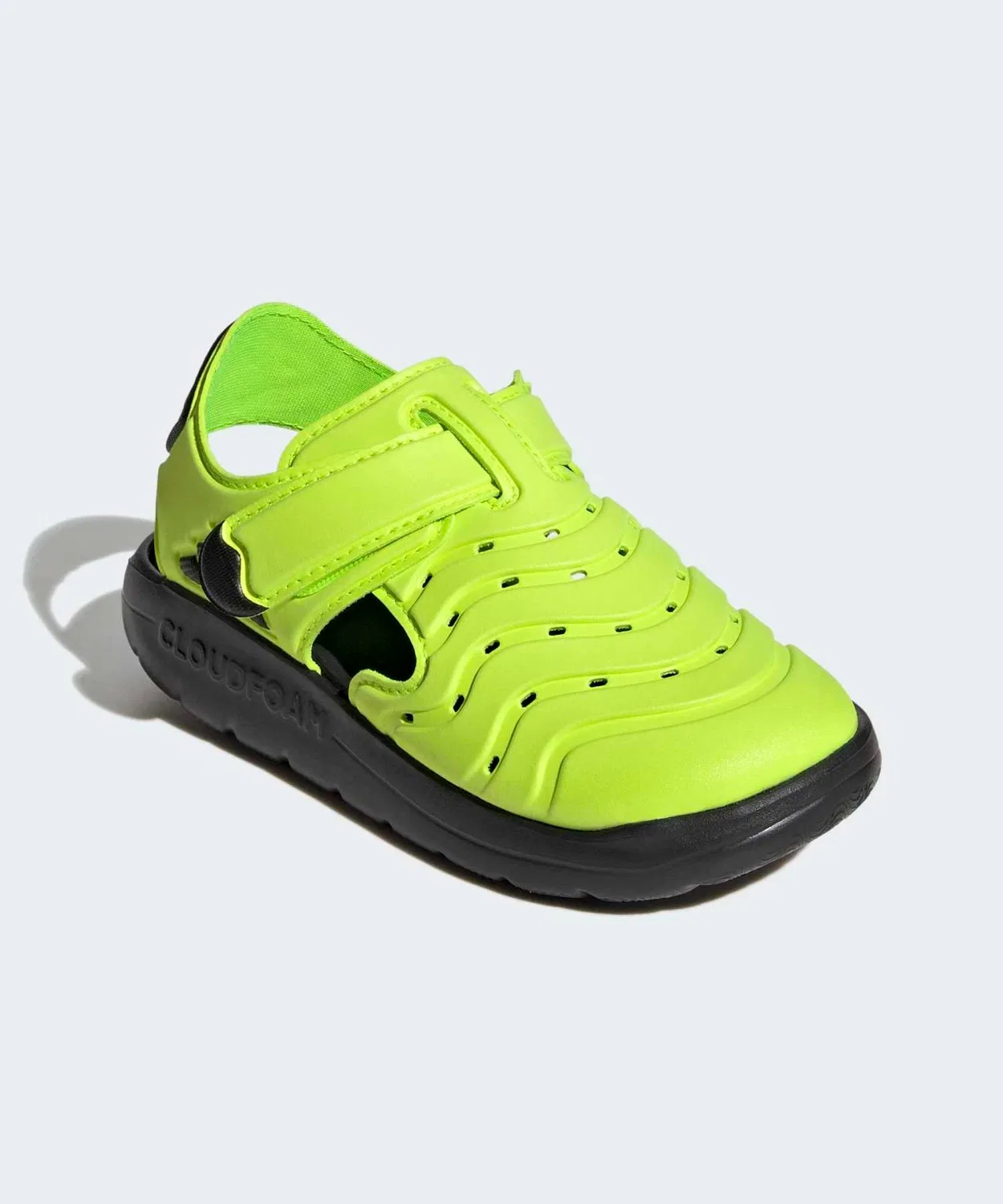 Детские спортивные сандалии с закрытым носком Adidas Water Sandal 2 Sandals Children, Yellow — фото 4