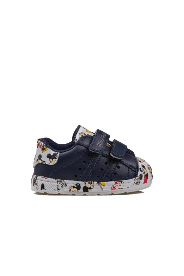Детские кроссовки для мальчиков из искусственной кожи Hero First Step Trend Adımlar, Navy Blue