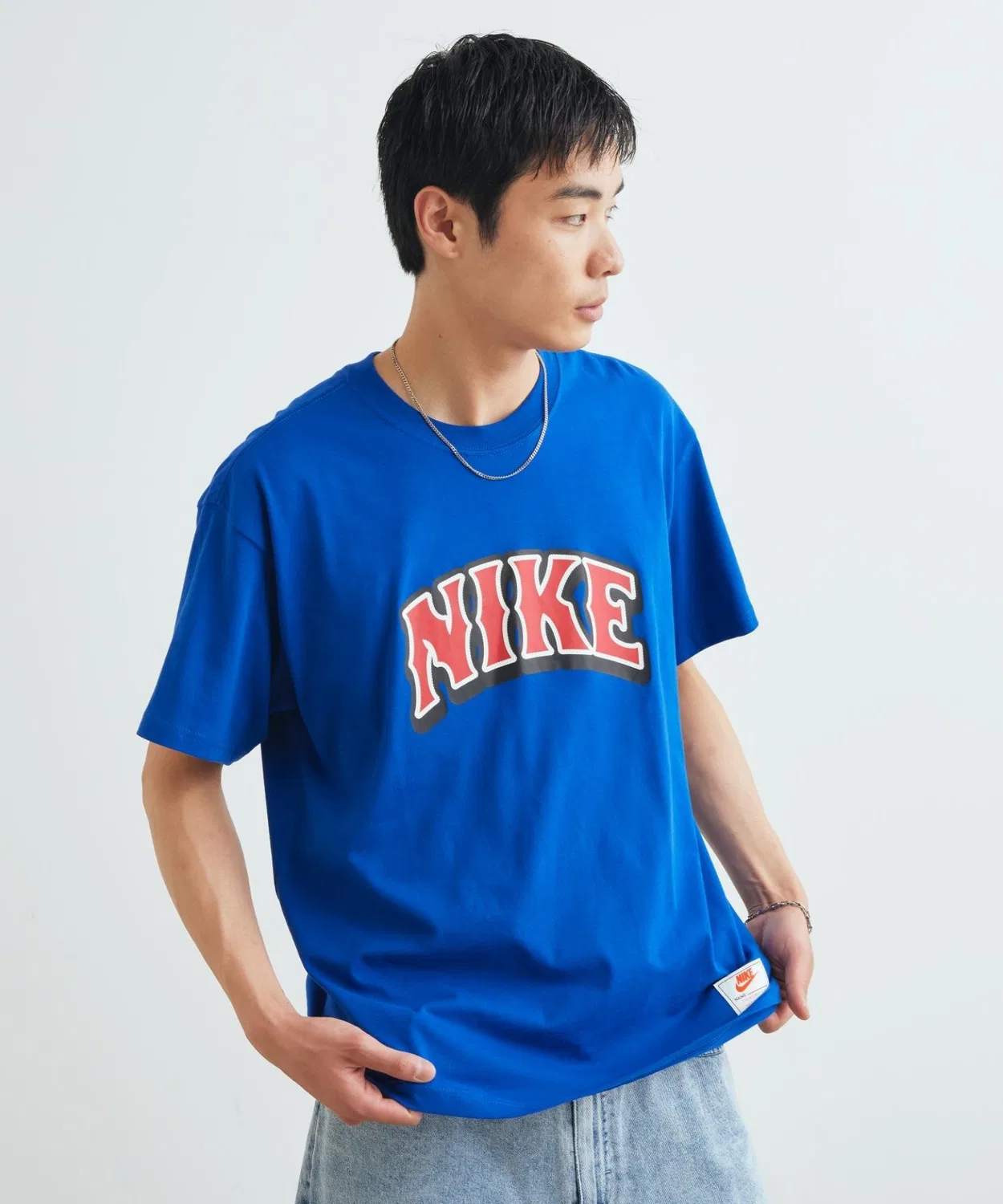 Мужская футболка с принтом Nike Sportswear IM9340-417, Old Royal — фото 3