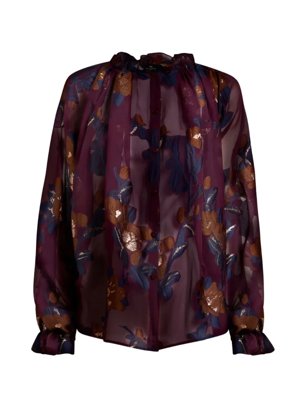 Рубашка свобожного кроя Etro, красный