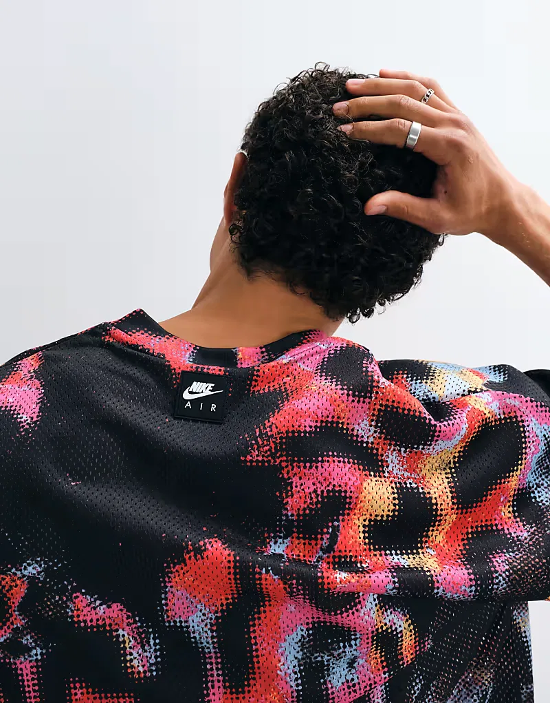 Футбольная майка Nike Air красного — фото 4