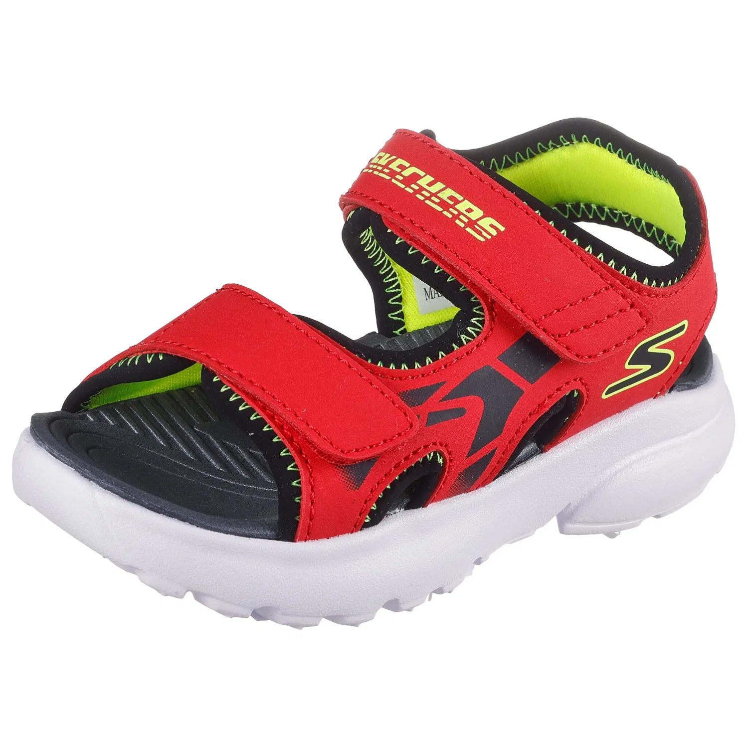 Детские сандалии с Klettverschluss RAZOR SPLASH Skechers, Red/Black