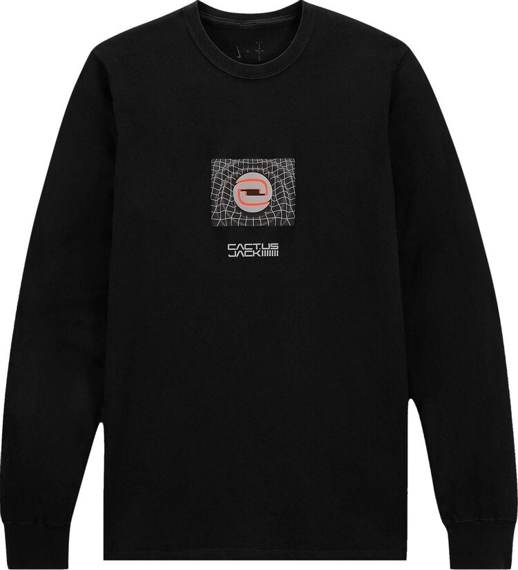 

Лонгслив Cactus Jack by Travis Scott x Nike NRG BH Long-Sleeve Tee 'Black', черный