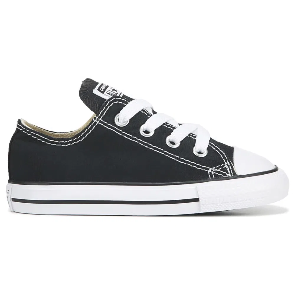Детские низкие кеды Chuck Taylor All Star для малышей Converse, Black/White — фото 2
