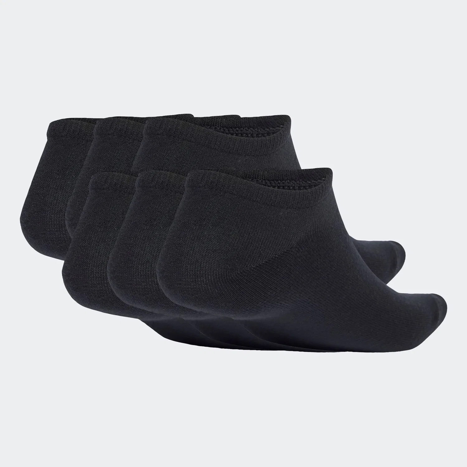 Мужские спортивные носки с экстракоротким кроем Adidas Originals, Black/Black/Black — фото 2