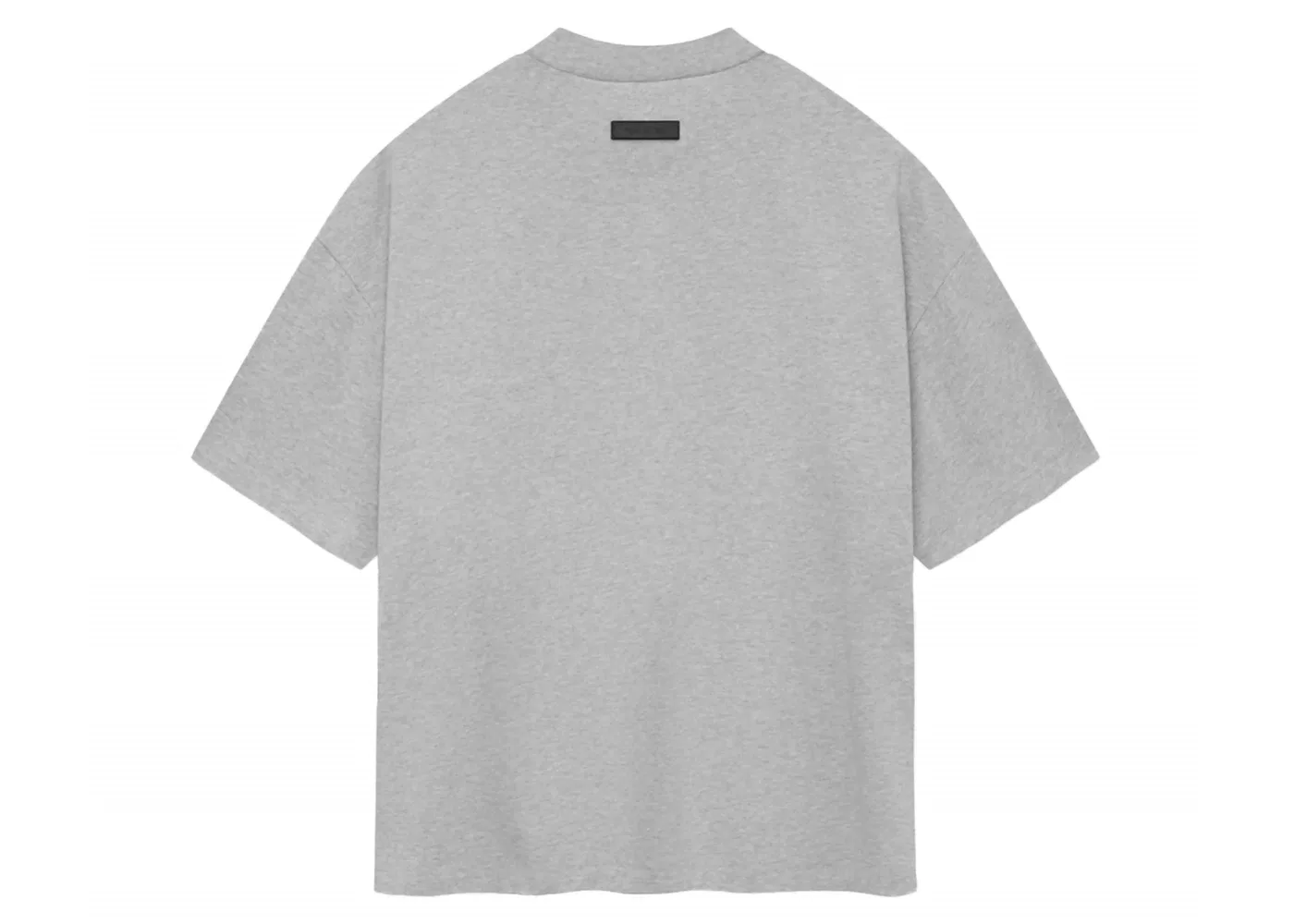 Мужская футболка с длинным рукавом Fear of God Essentials Core Collection Crewneck T-Shirt, Light Heather Grey — фото 2