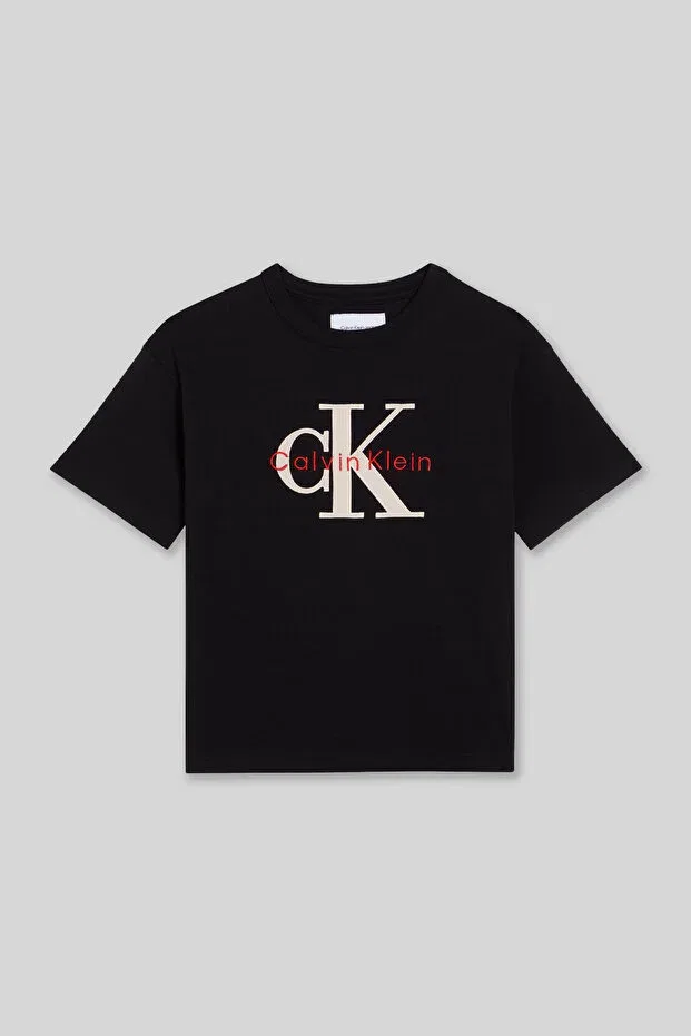 Детская футболка для девочек с принтом Calvin Klein, 142329